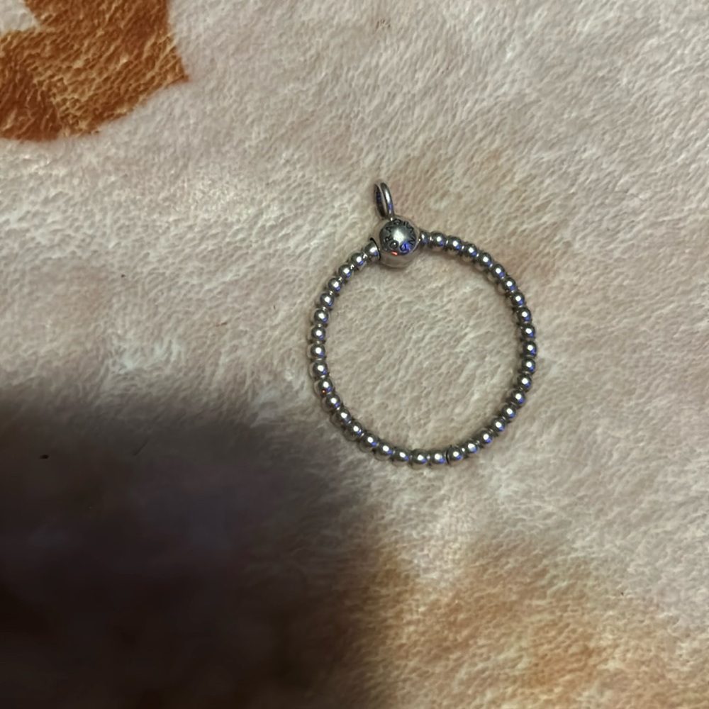 Pandora necklace charm holder